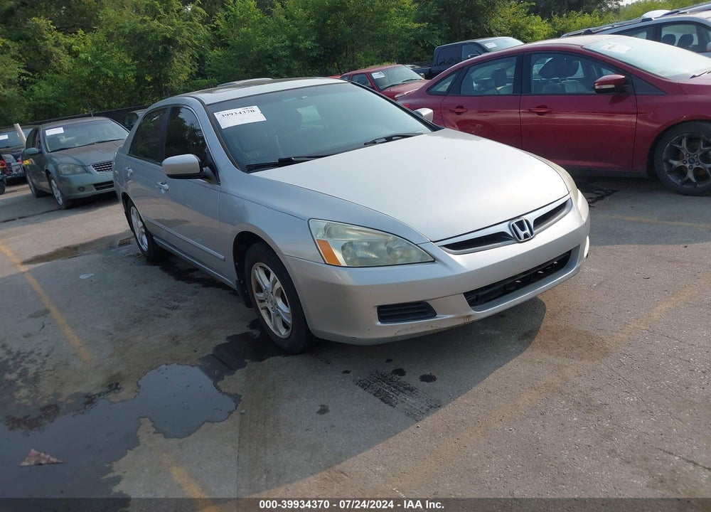 2007 HONDA ACCORD 2.4 EX VIN: 1HGCM56887A129671
