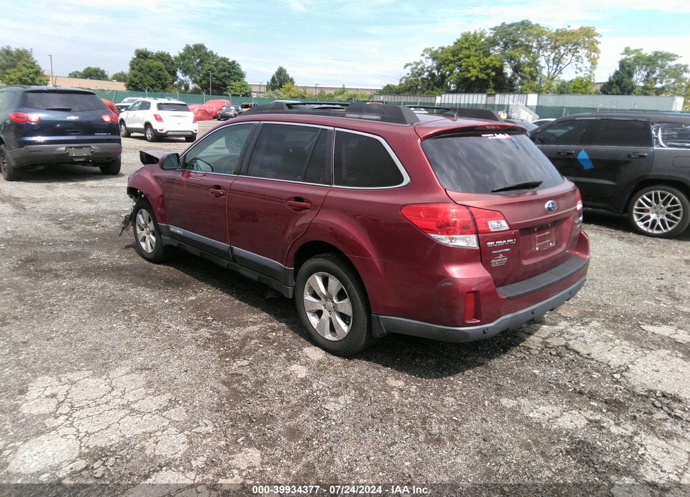 2011 SUBARU OUTBACK 3.6R LIMITED VIN: 4S4BRDKC3B2404040
