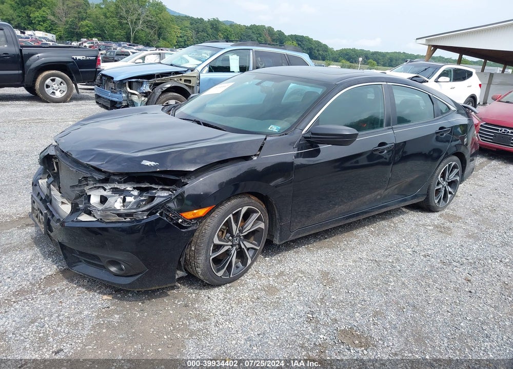2018 HONDA CIVIC SI VIN: 2HGFC1E5XJH700585