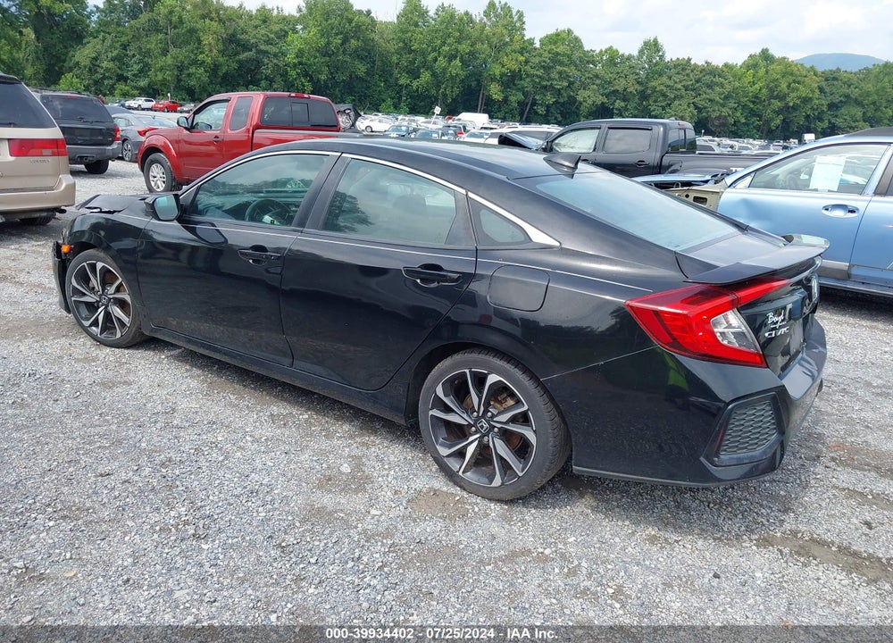 2018 HONDA CIVIC SI VIN: 2HGFC1E5XJH700585