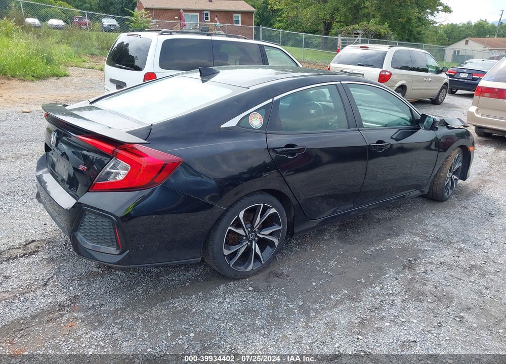 2018 HONDA CIVIC SI VIN: 2HGFC1E5XJH700585
