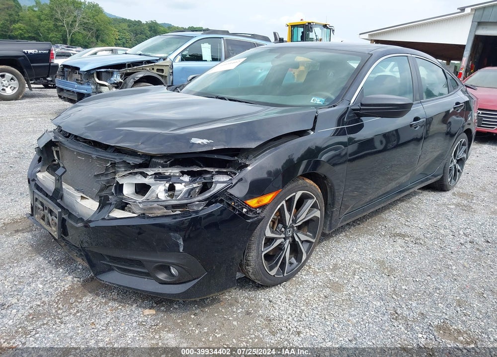 2018 HONDA CIVIC SI VIN: 2HGFC1E5XJH700585