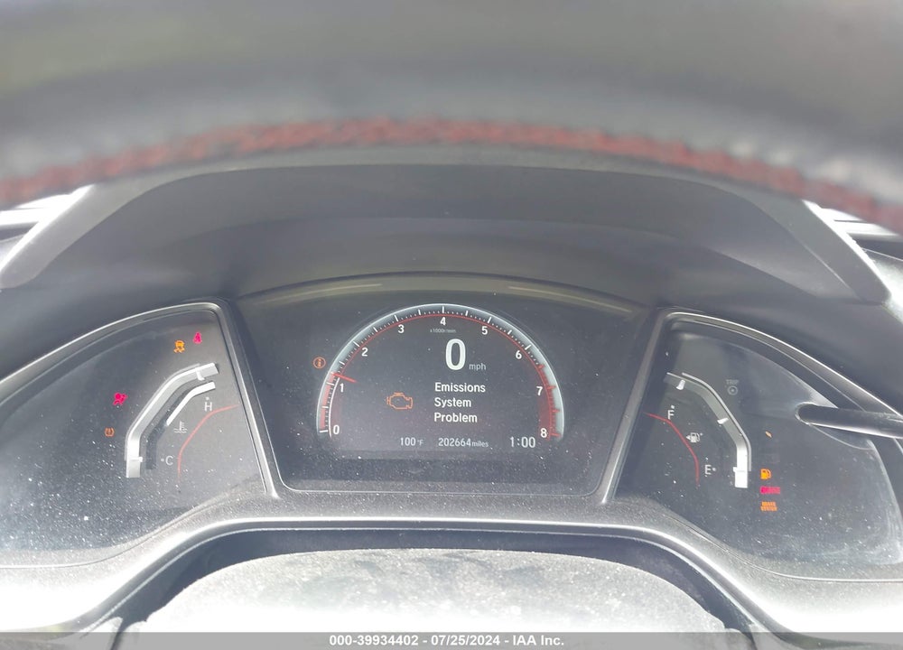 2018 HONDA CIVIC SI VIN: 2HGFC1E5XJH700585