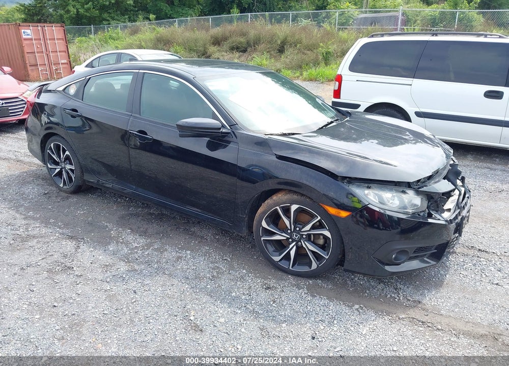 2018 HONDA CIVIC SI VIN: 2HGFC1E5XJH700585