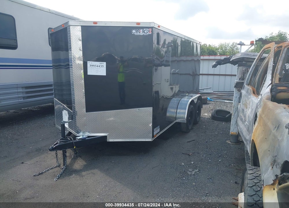 2024 CYNERGY CARGO 12FT CARGO TRAILER VIN: 7NHBE1228RA007348