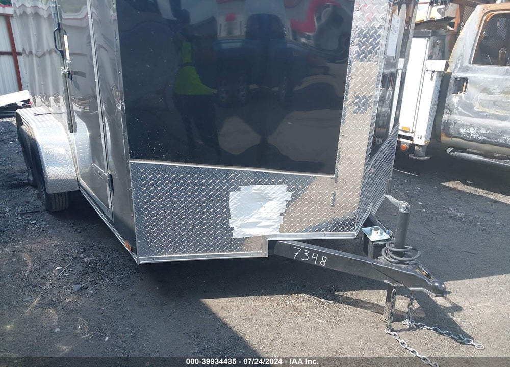 2024 CYNERGY CARGO 12FT CARGO TRAILER VIN: 7NHBE1228RA007348