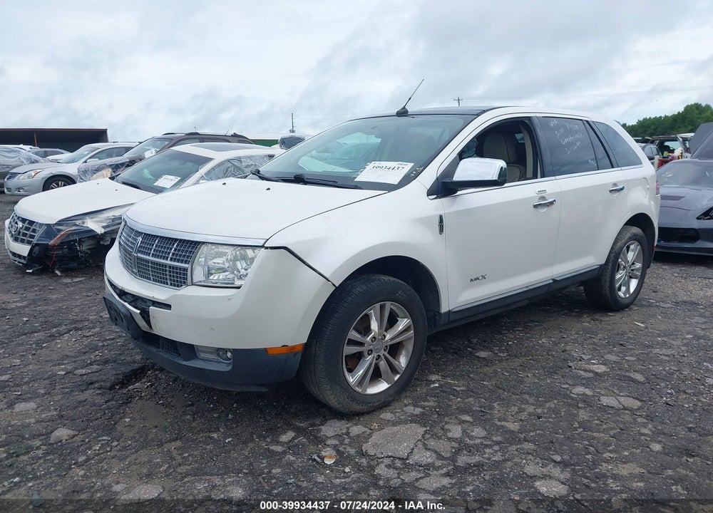 2010 LINCOLN MKX VIN: 2LMDJ6JC8ABJ33356