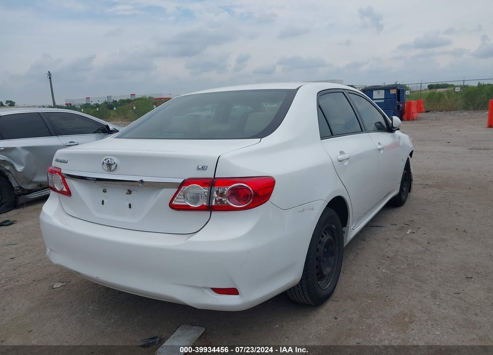 2011 TOYOTA COROLLA LE VIN: JTDBU4EE3B9151129