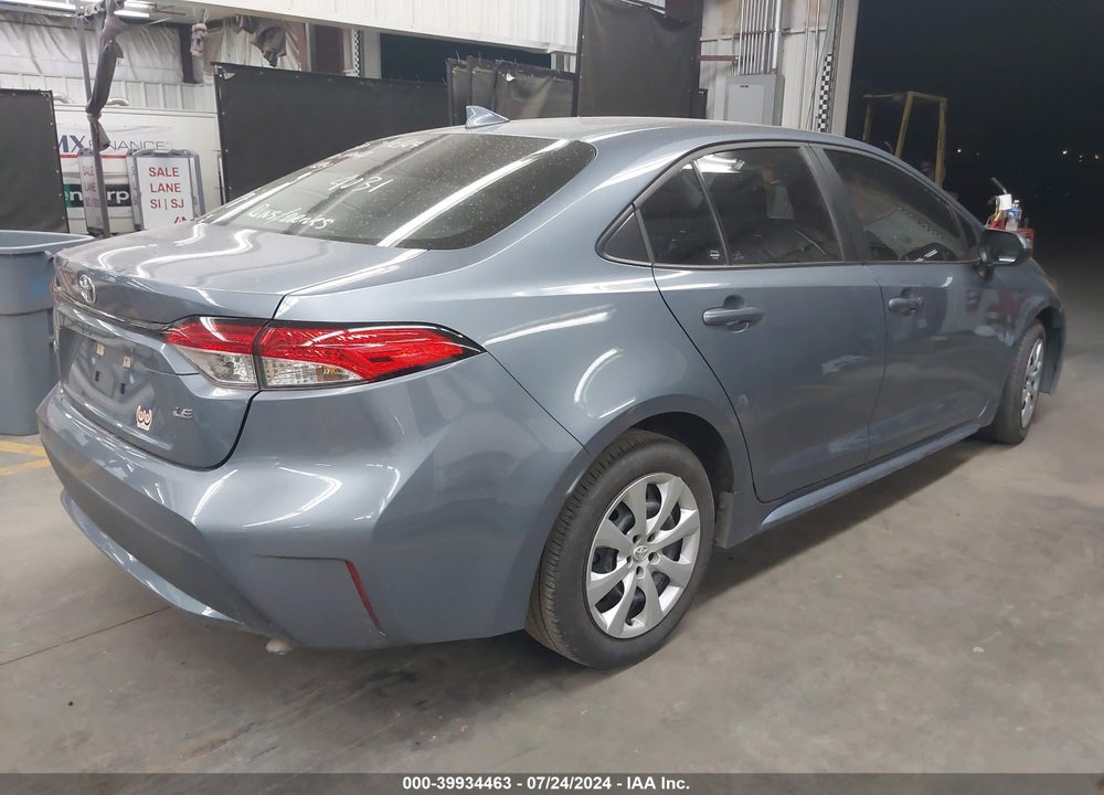 2022 TOYOTA COROLLA LE VIN: 5YFEPMAE9NP364031