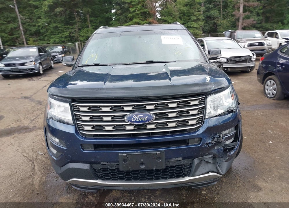2017 FORD EXPLORER XLT VIN: 1FM5K8D8XHGA41300