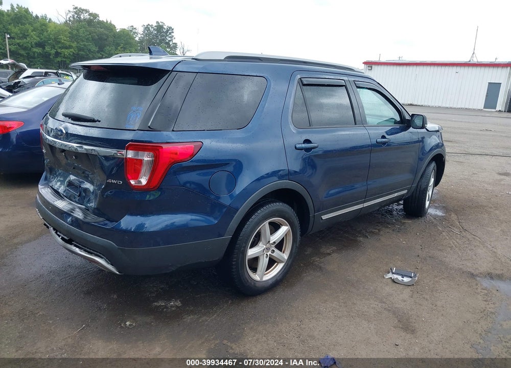 2017 FORD EXPLORER XLT VIN: 1FM5K8D8XHGA41300
