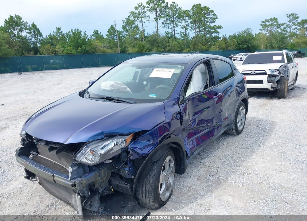 2017 HONDA HR-V EX VIN: 3CZRU5H53HM722672