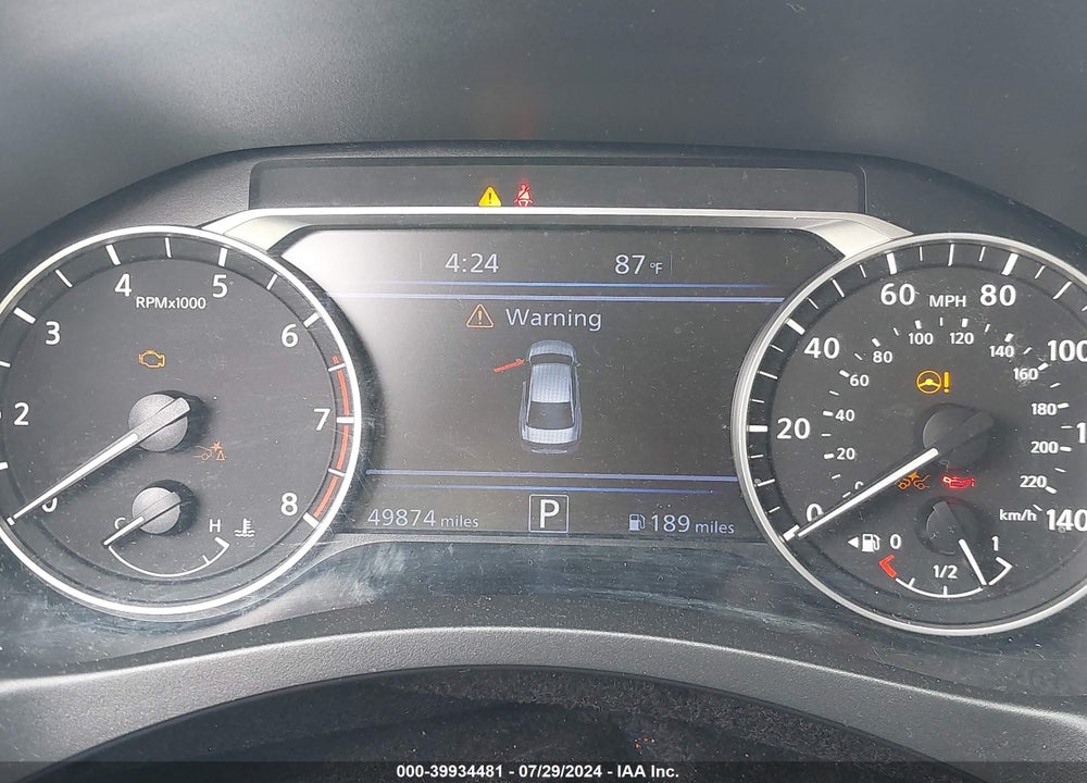 2019 NISSAN ALTIMA 2.5 SL VIN: 1N4BL4EV0KC229149