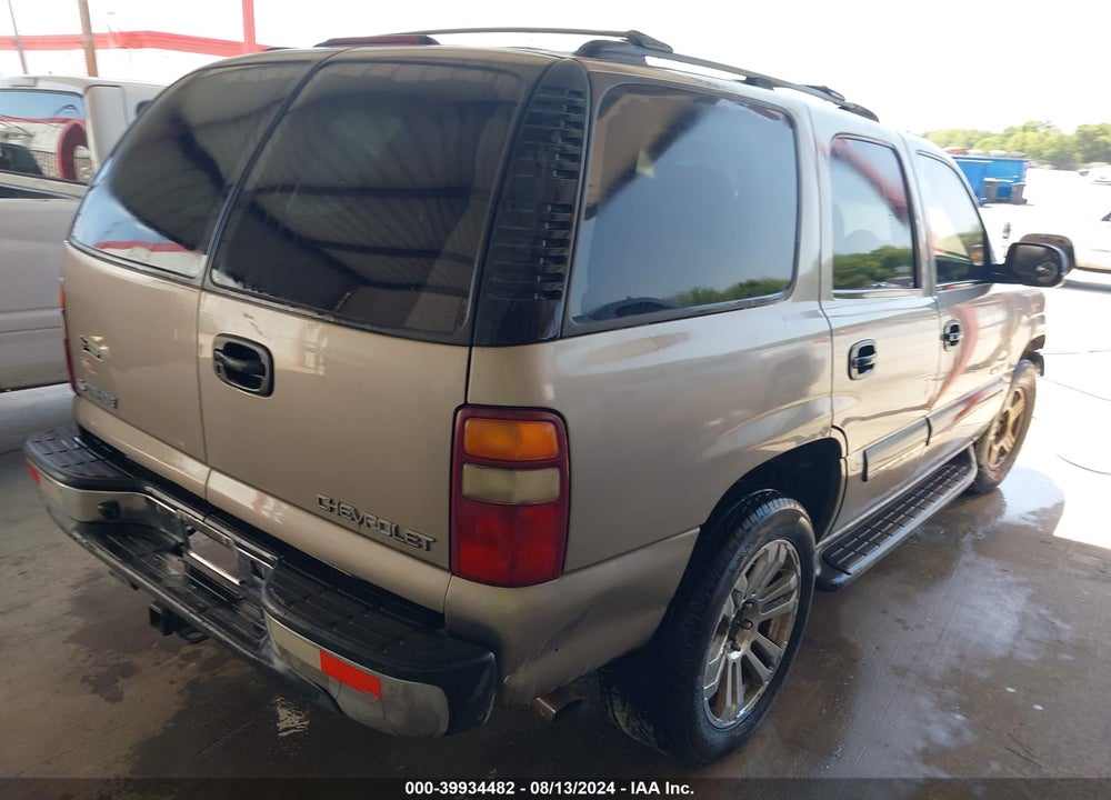 2003 CHEVROLET TAHOE LS VIN: 1GNEC13Z83R128006