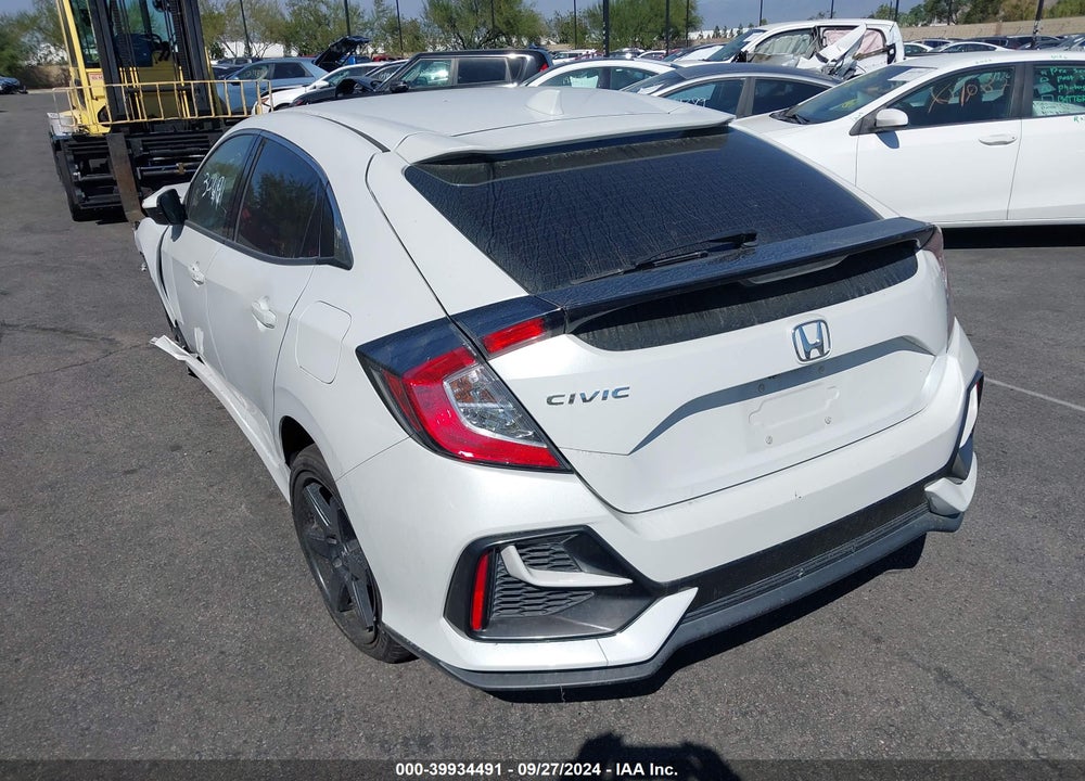 2020 HONDA CIVIC EX VIN: SHHFK7H68LU402472