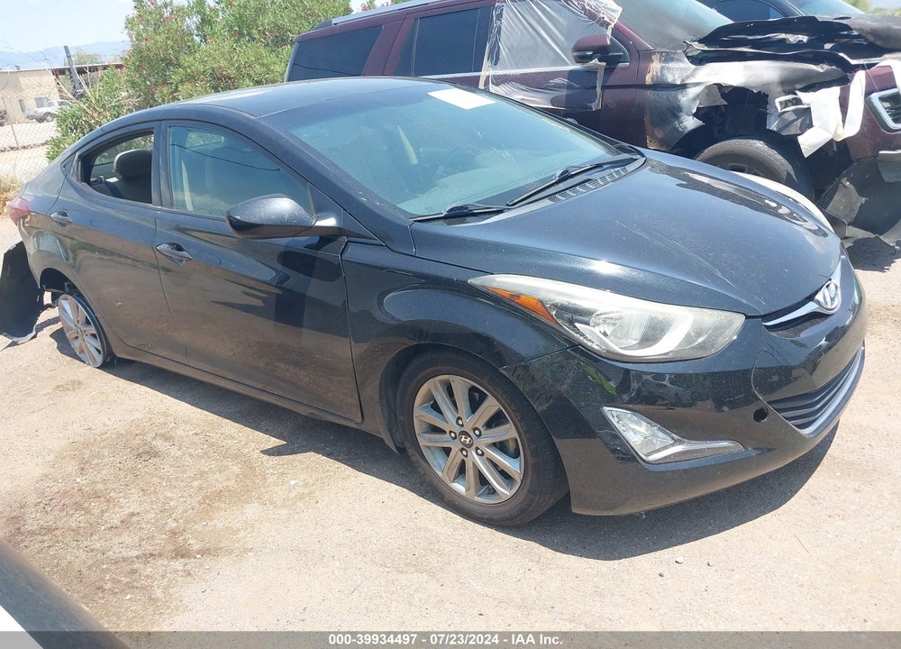 2016 HYUNDAI ELANTRA SE VIN: 5NPDH4AEXGH790321