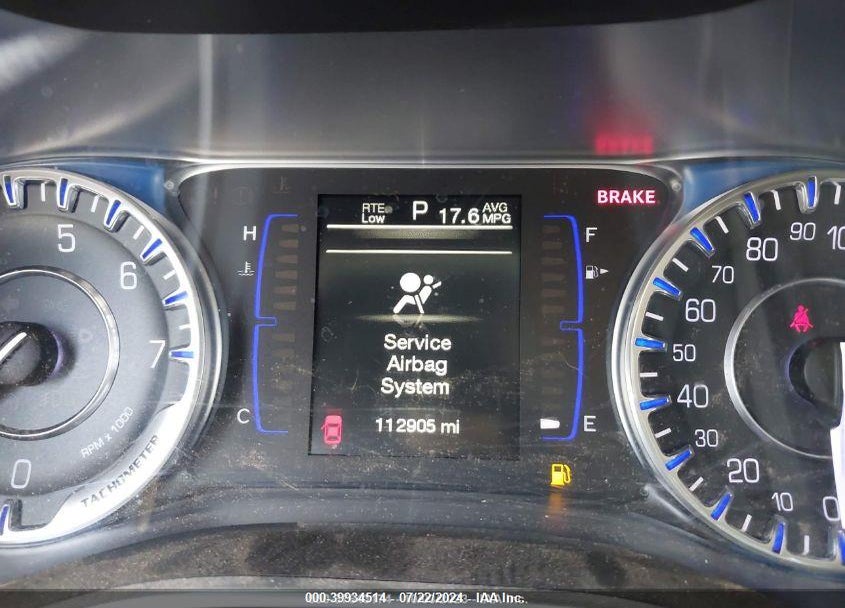 2015 CHRYSLER 200 LIMITED VIN: 1C3CCCAB1FN541287