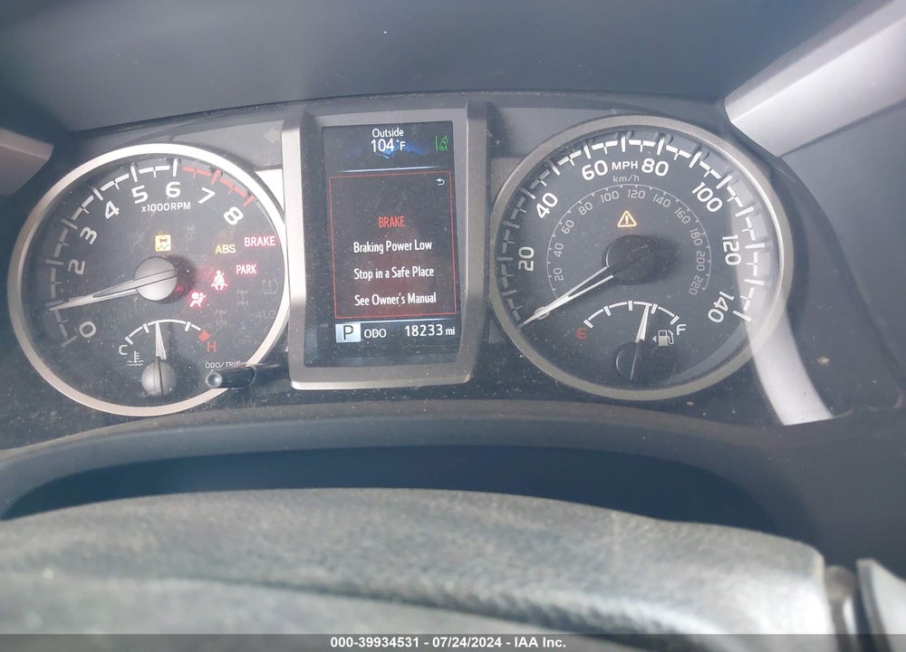 2023 TOYOTA TACOMA TRAIL EDITION VIN: 3TMCZ5AN2PM536014