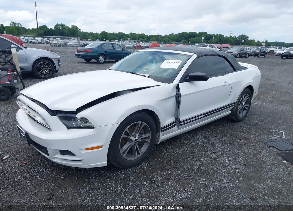 2014 FORD MUSTANG V6 PREMIUM VIN: 1ZVBP8EM9E5292477