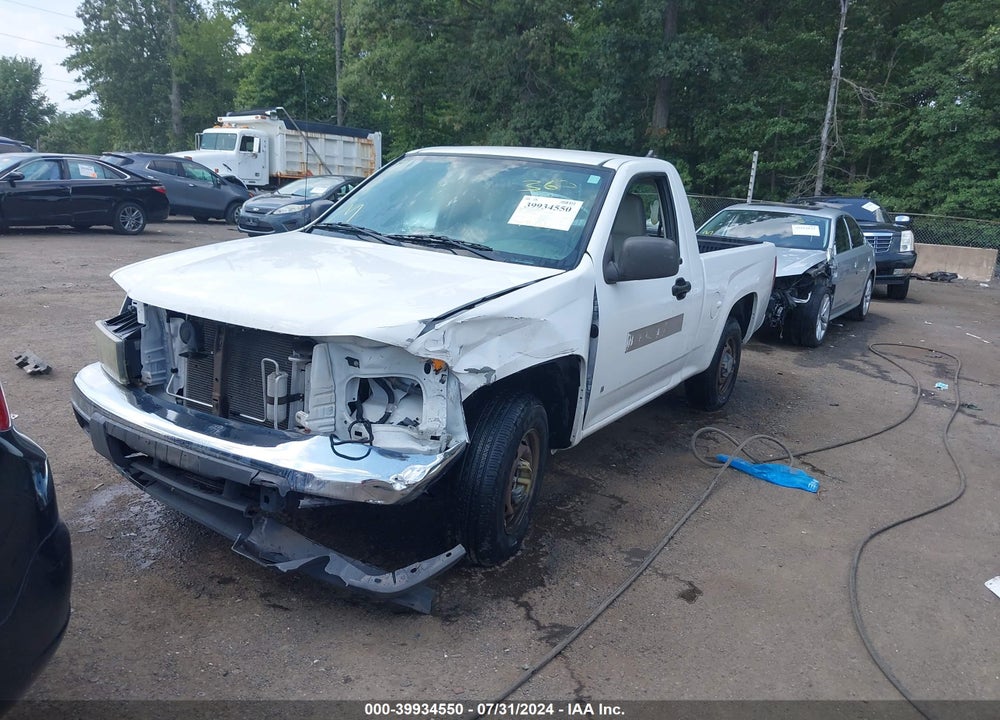 2008 CHEVROLET COLORADO WORK TRUCK VIN: 1GCCS149788226555