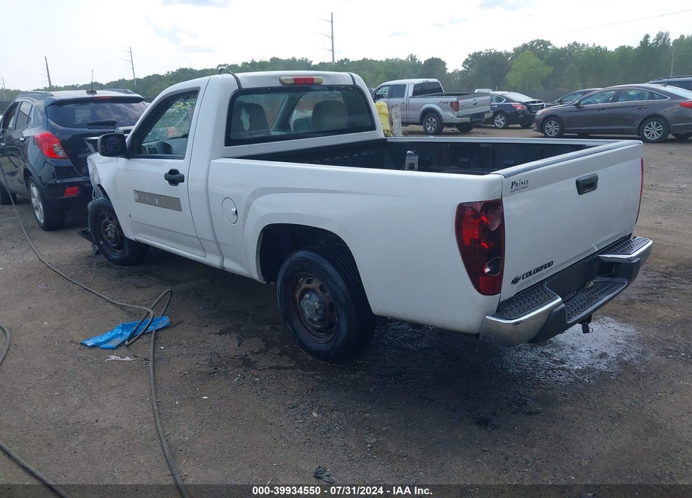 2008 CHEVROLET COLORADO WORK TRUCK VIN: 1GCCS149788226555