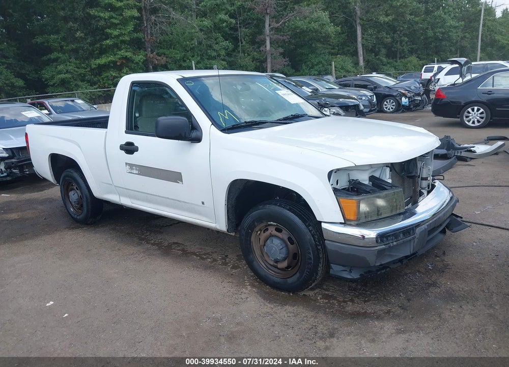 2008 CHEVROLET COLORADO WORK TRUCK VIN: 1GCCS149788226555