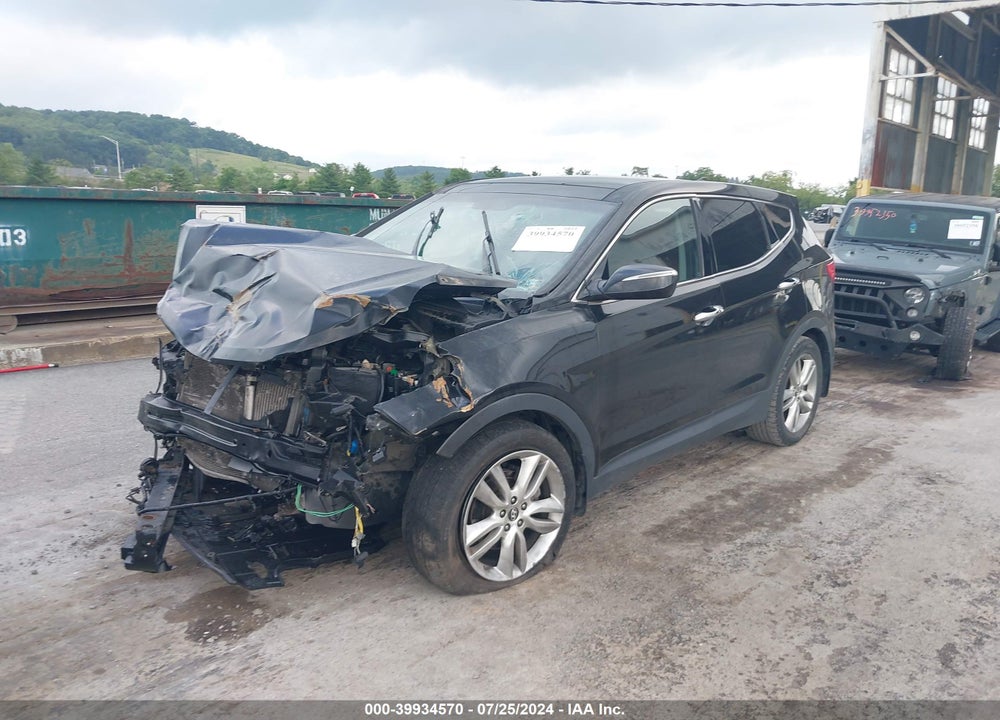 2013 HYUNDAI SANTA FE VIN: 5XYZWDLA2DG026701
