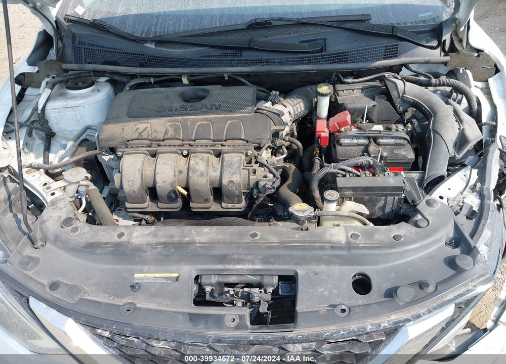 2016 NISSAN SENTRA S VIN: 3N1AB7AP7GY326237