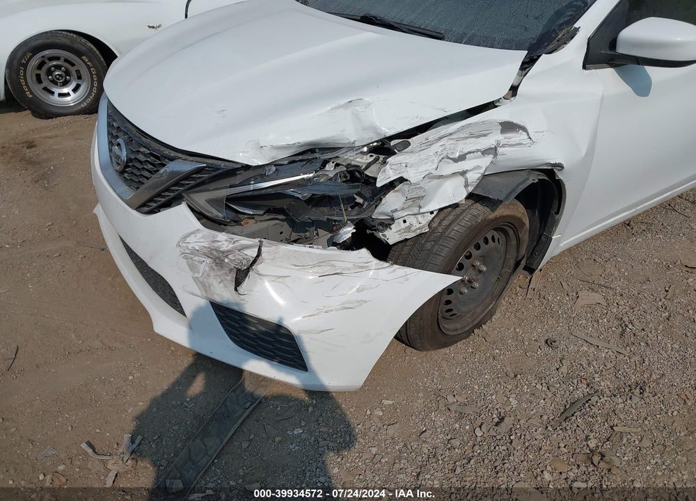 2016 NISSAN SENTRA S VIN: 3N1AB7AP7GY326237