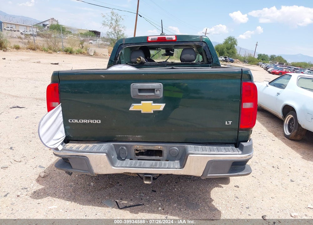 2015 CHEVROLET COLORADO LT VIN: 1GCGTBE33F1165242