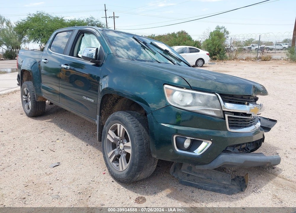 2015 CHEVROLET COLORADO LT VIN: 1GCGTBE33F1165242