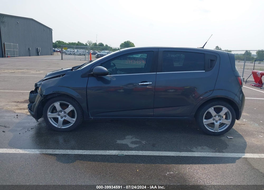 2013 CHEVROLET SONIC LTZ AUTO VIN: 1G1JE6SHXD4140107