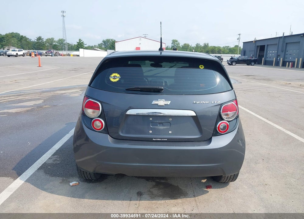 2013 CHEVROLET SONIC LTZ AUTO VIN: 1G1JE6SHXD4140107