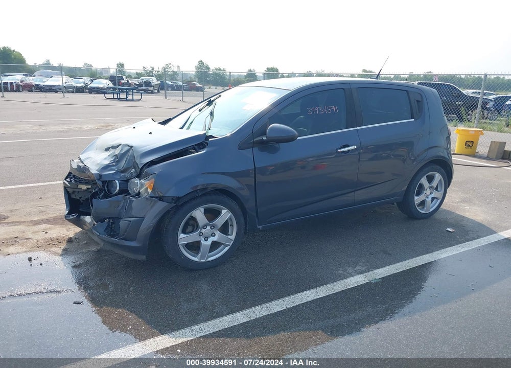 2013 CHEVROLET SONIC LTZ AUTO VIN: 1G1JE6SHXD4140107