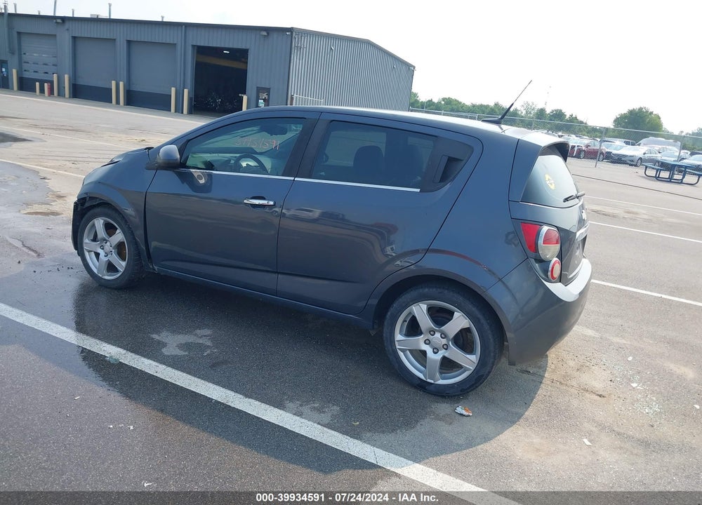 2013 CHEVROLET SONIC LTZ AUTO VIN: 1G1JE6SHXD4140107