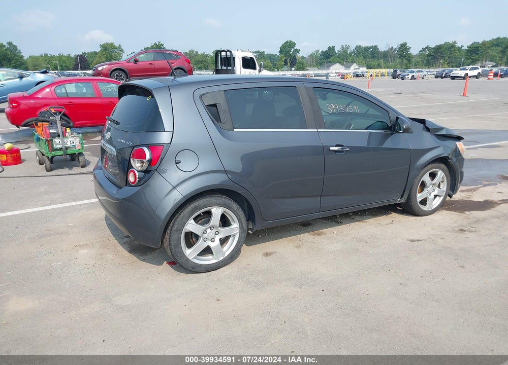 2013 CHEVROLET SONIC LTZ AUTO VIN: 1G1JE6SHXD4140107