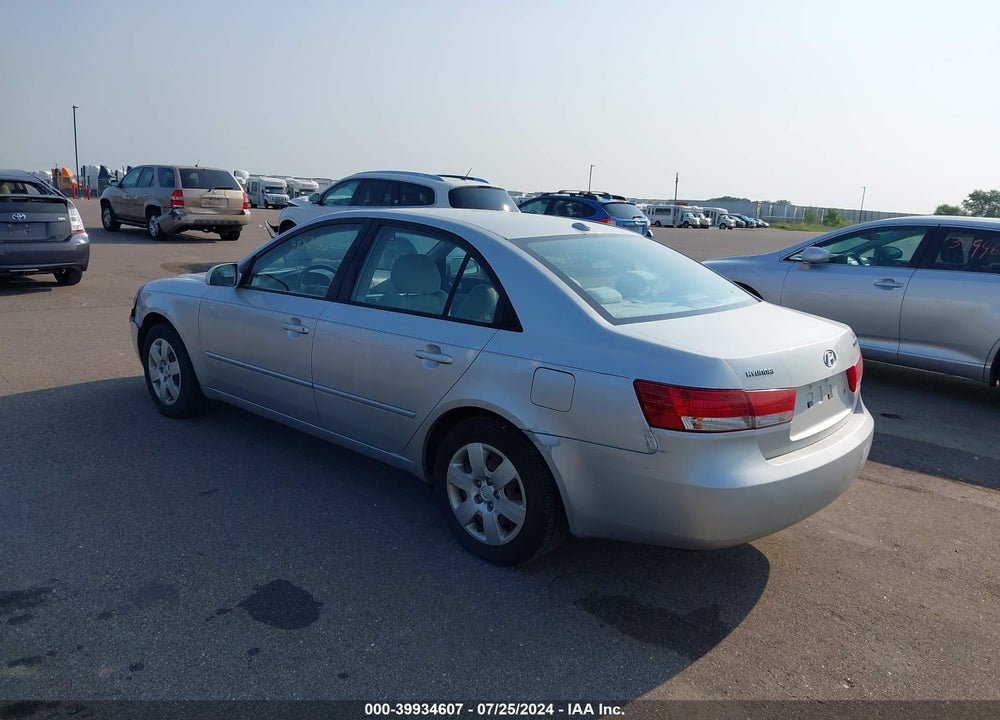2008 HYUNDAI SONATA GLS VIN: 5NPET46C28H394816