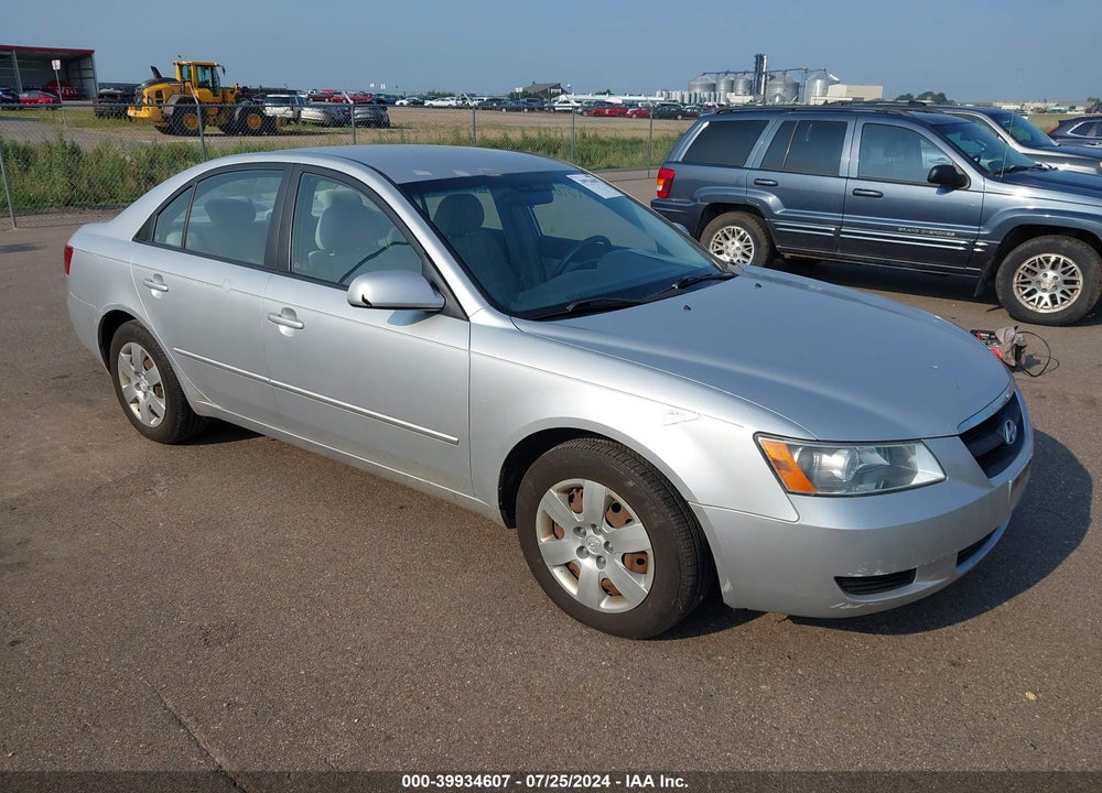 2008 HYUNDAI SONATA GLS VIN: 5NPET46C28H394816