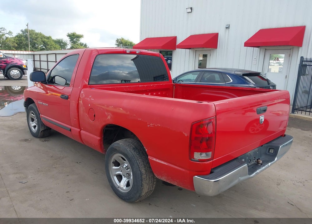 2005 DODGE RAM 1500 ST VIN: 1D7HA16KX5J581142