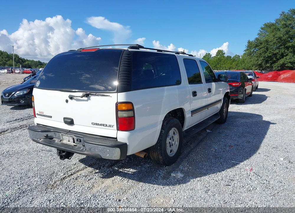 2004 CHEVROLET SUBURBAN 1500 LS VIN: 3GNEC16Z34G179037