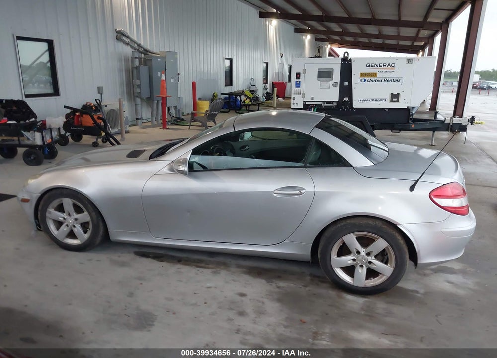 2006 MERCEDES-BENZ SLK 280 VIN: WDBWK54F86F097467