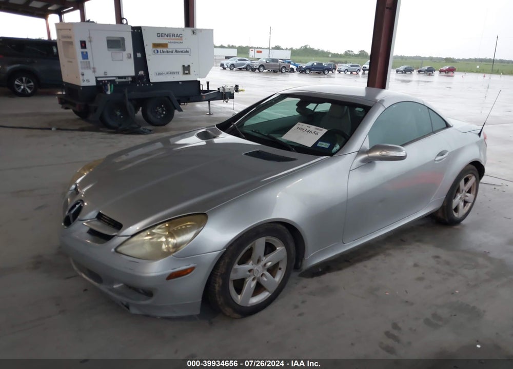 2006 MERCEDES-BENZ SLK 280 VIN: WDBWK54F86F097467