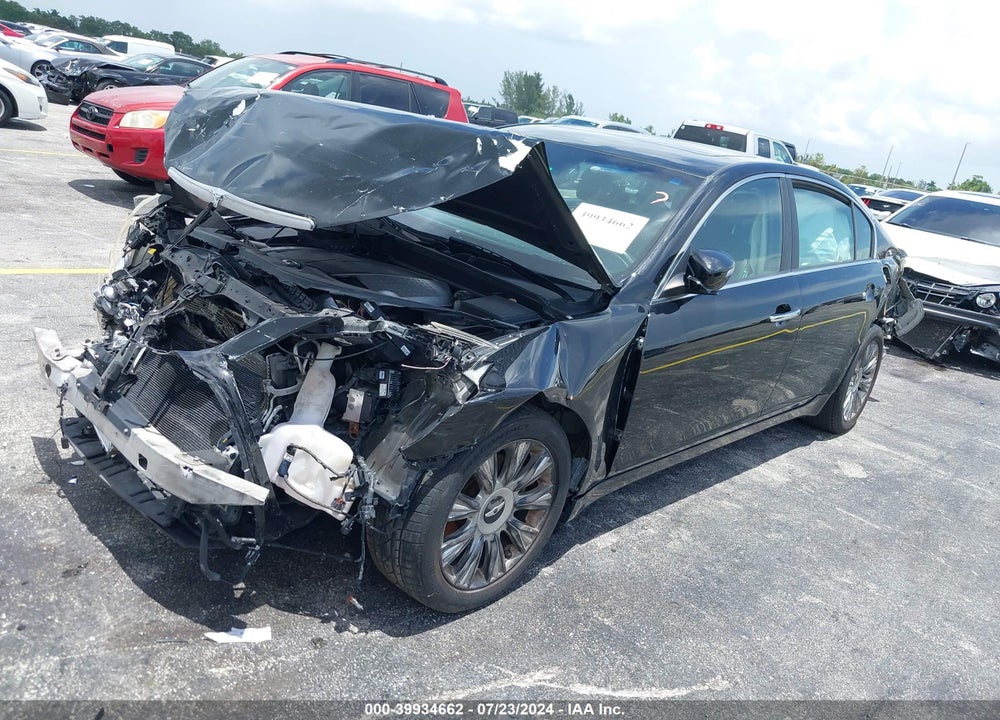 2009 HYUNDAI GENESIS 3.8 VIN: KMHGC46E49U043516