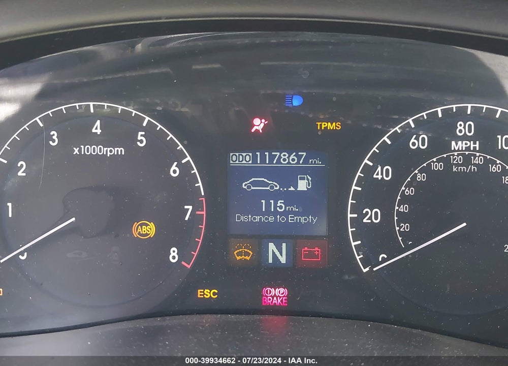 2009 HYUNDAI GENESIS 3.8 VIN: KMHGC46E49U043516