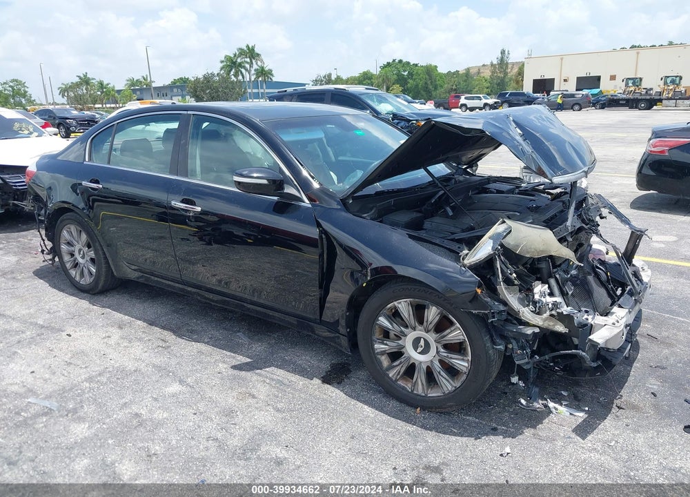 2009 HYUNDAI GENESIS 3.8 VIN: KMHGC46E49U043516