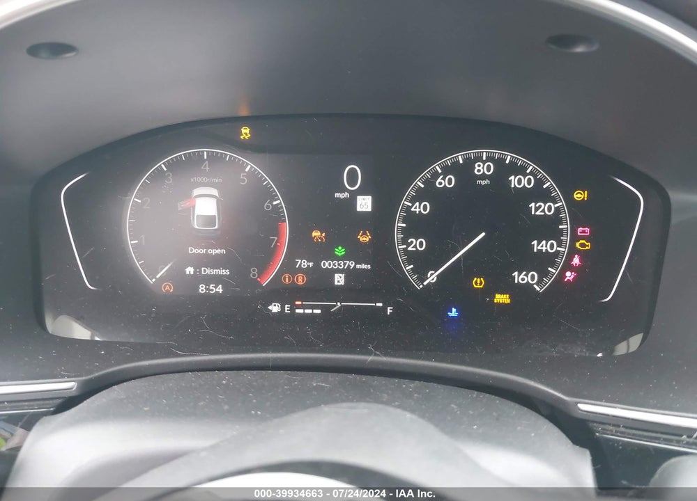 2024 HONDA CIVIC EX-L VIN: 19XFL1H72RE015791
