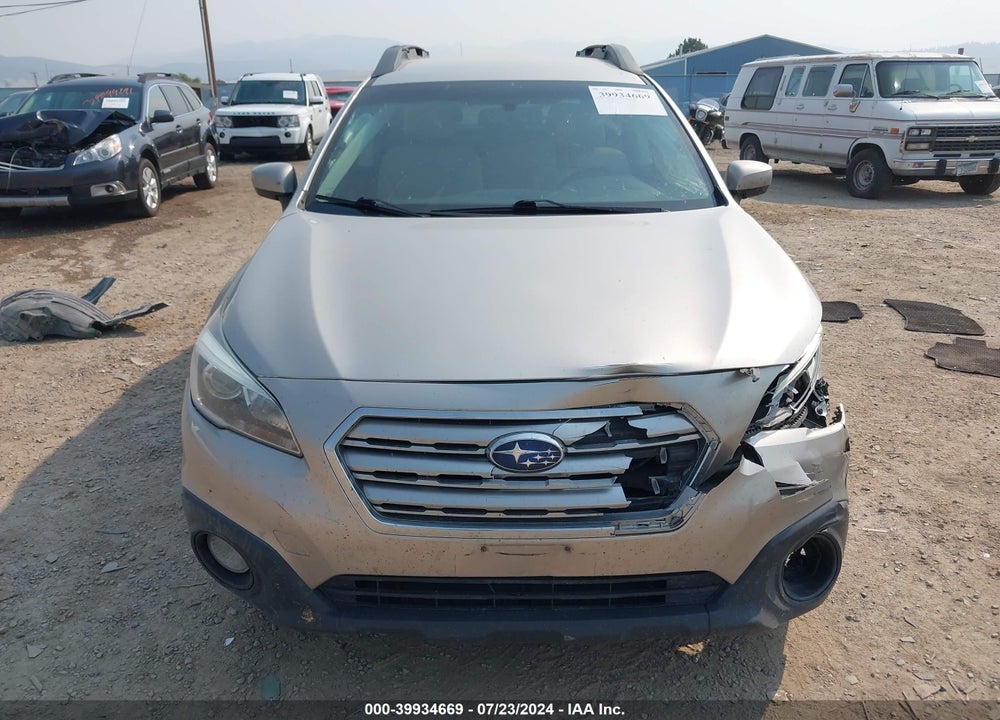 2015 SUBARU OUTBACK 2.5I PREMIUM VIN: 4S4BSBCC2F3328981