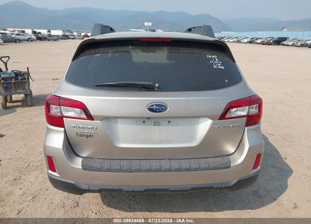 2015 SUBARU OUTBACK 2.5I PREMIUM VIN: 4S4BSBCC2F3328981