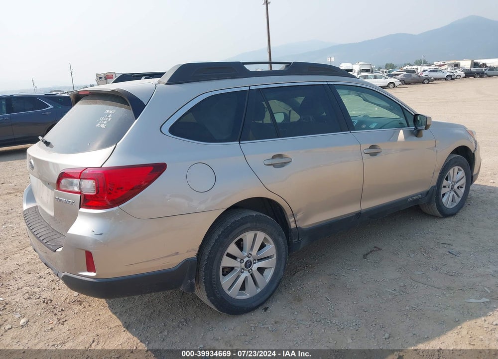 2015 SUBARU OUTBACK 2.5I PREMIUM VIN: 4S4BSBCC2F3328981