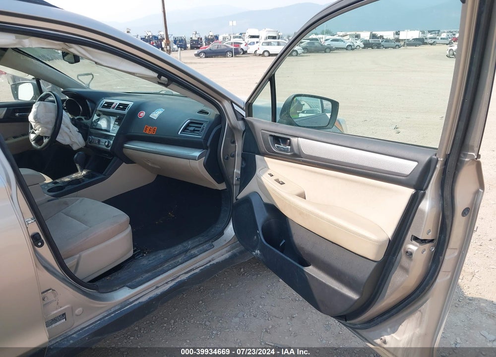 2015 SUBARU OUTBACK 2.5I PREMIUM VIN: 4S4BSBCC2F3328981